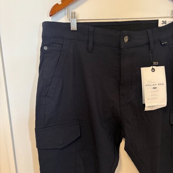 Projek Raw Men’s Bungee Original Flex Pants size 36 Navy NWT - Picture 3 of 16